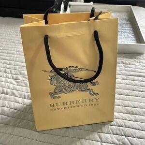 New Burberry Shopping Bags  